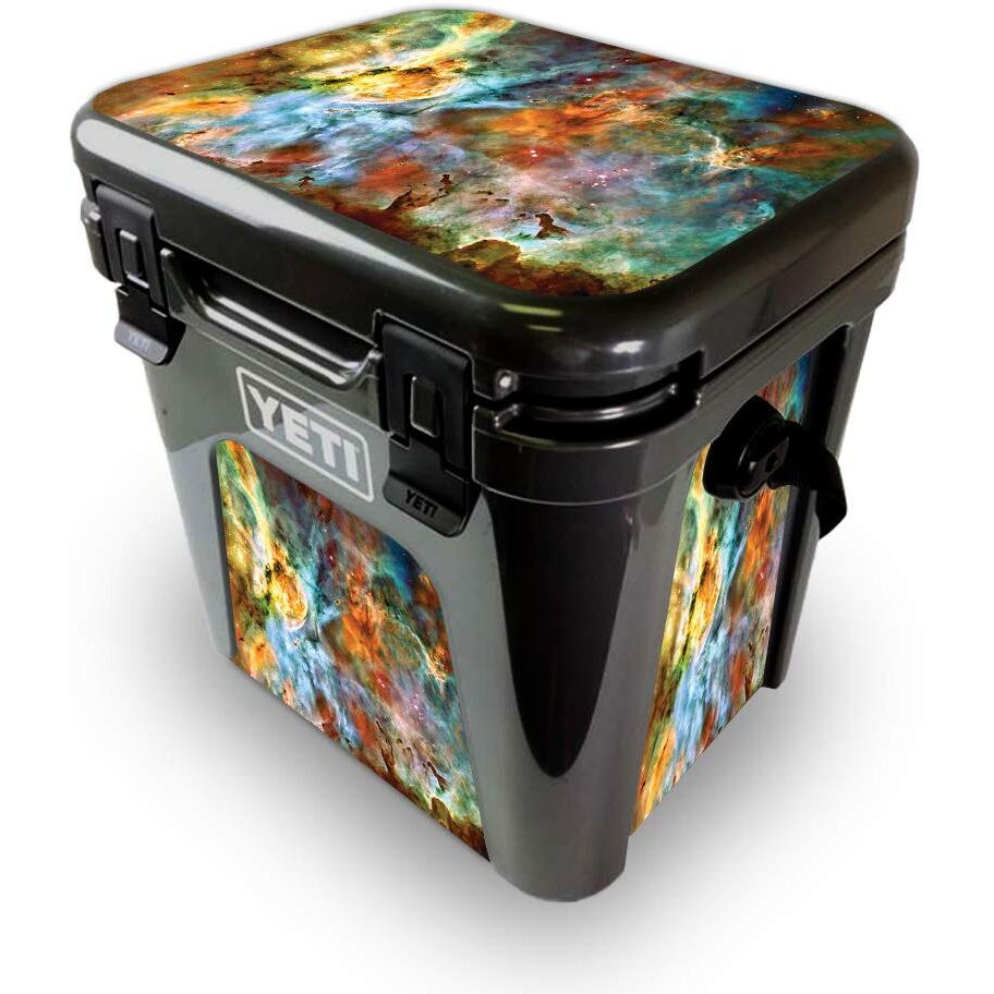 MightySkins YEROAD24-Space cloud Skin for Yeti Roadie 24 Hard cooler - Space cloud