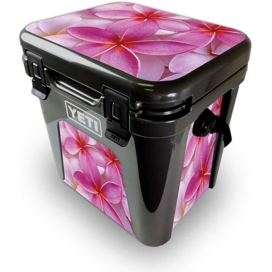 MightySkins YEROAD24-Flowers Skin for Yeti Roadie 24 Hard cooler - Flowers
