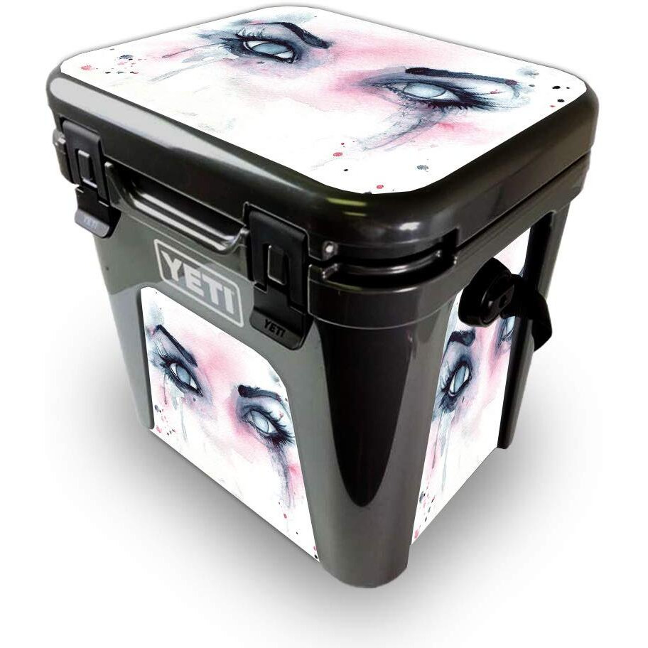 MightySkins YEROAD24-Haunted Skin for Yeti Roadie 24 Hard cooler - Haunted