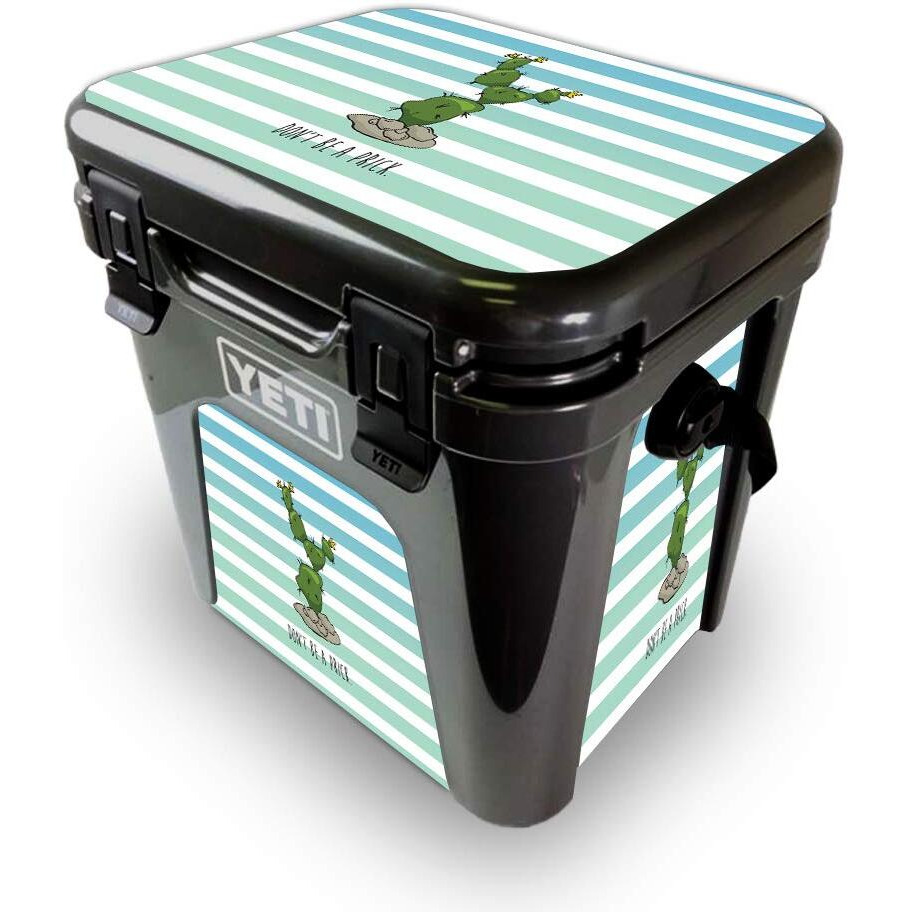 MightySkins YEROAD24-Happy cactus Skin for Yeti Roadie 24 Hard cooler - Happy cactus
