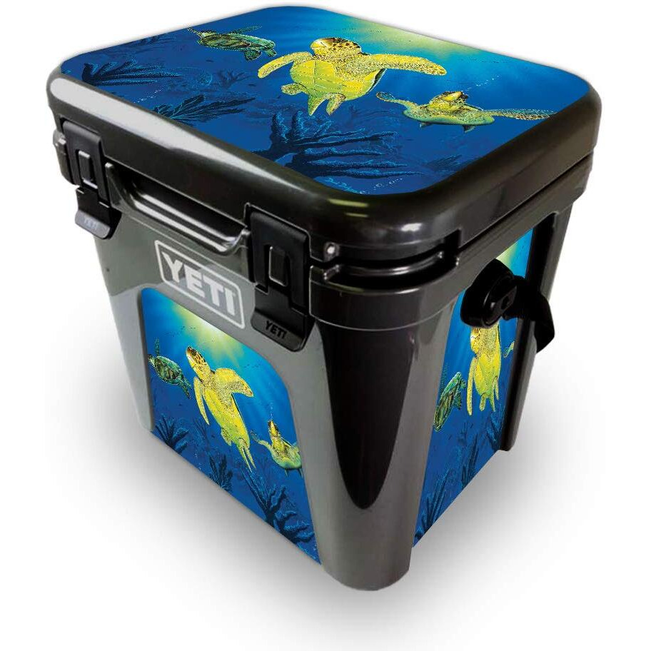 MightySkins YEROAD24-Turtle Dreams Skin for Yeti Roadie 24 Hard cooler - Turtle Dreams