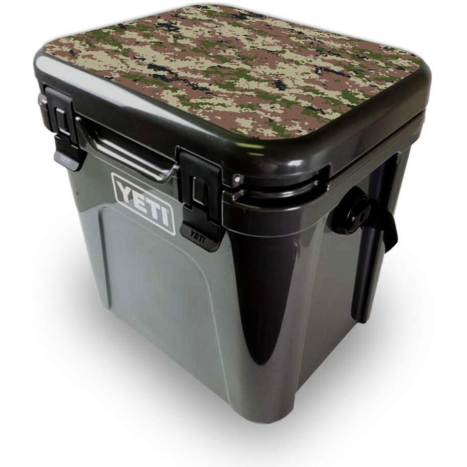MightySkins YEROA24LID-Urban camo Skin for Yeti Roadie 24 Hard cooler Lid - Urban camo