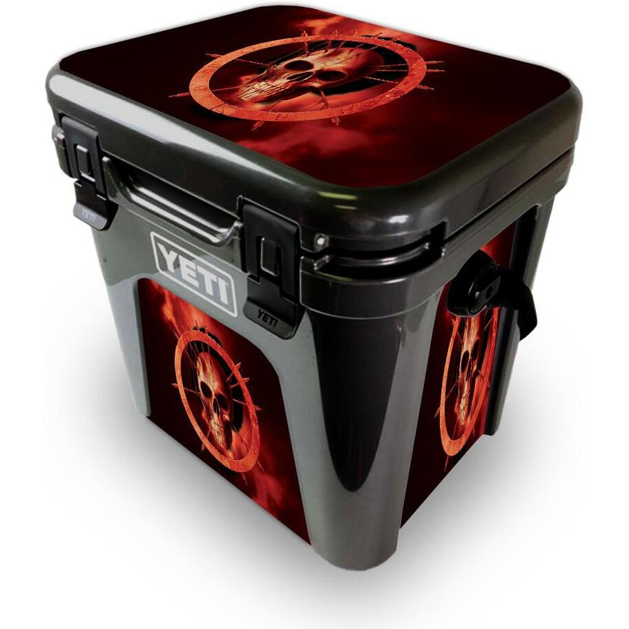 MightySkins YEROAD24-Blood Ring Skin for Yeti Roadie 24 Hard cooler - Blood Ring