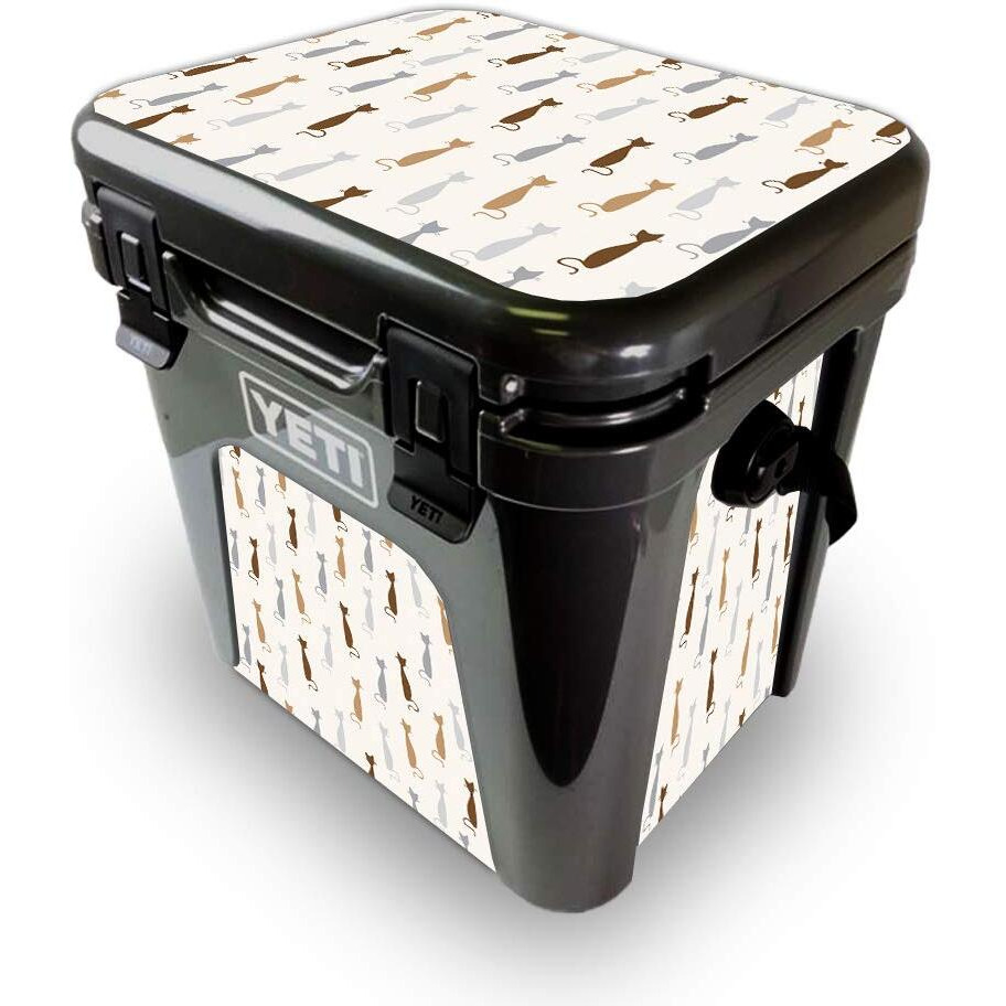 MightySkins YEROAD24-cat Lady Skin for Yeti Roadie 24 Hard cooler - cat Lady