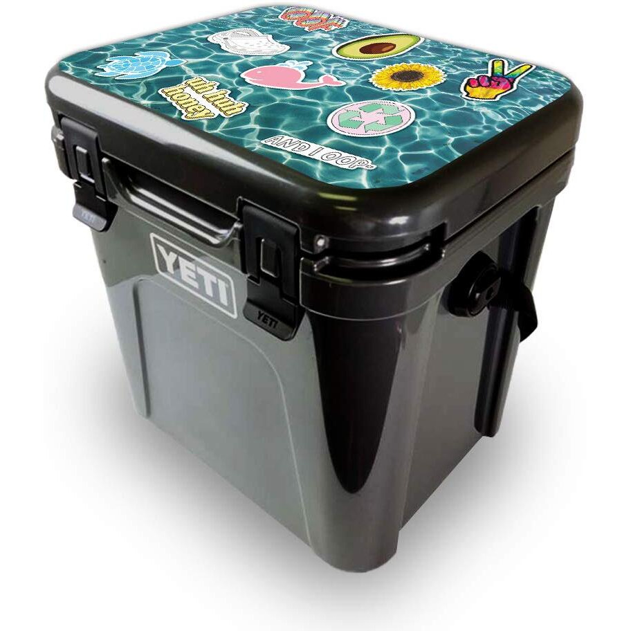 MightySkins YEROA24LID-VScO8 Skin for Yeti Roadie 24 Hard cooler Lid - VScO girl