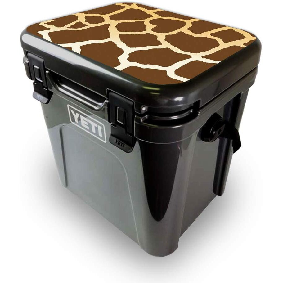 MightySkins YEROA24LID-giraffe Skin for Yeti Roadie 24 Hard cooler Lid - giraffe