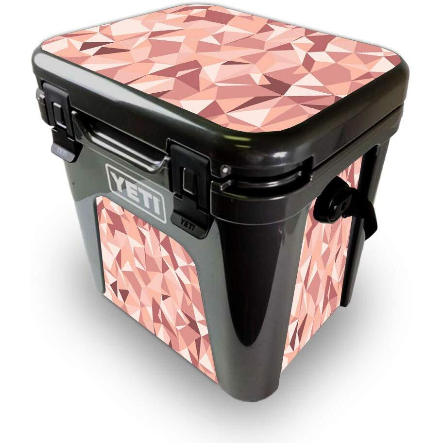 MightySkins YEROAD24-Mosaic Rose Skin for Yeti Roadie 24 Hard cooler - Mosaic Rose