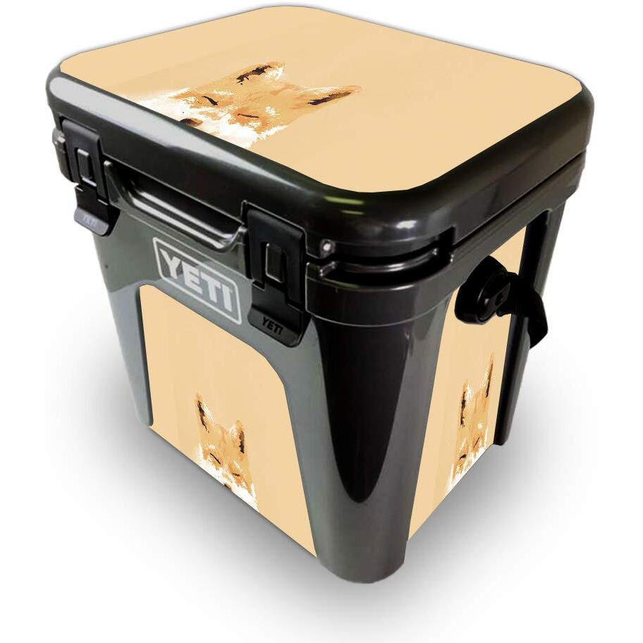 MightySkins YEROAD24-Smiling Fox Skin for Yeti Roadie 24 Hard cooler - Smiling Fox