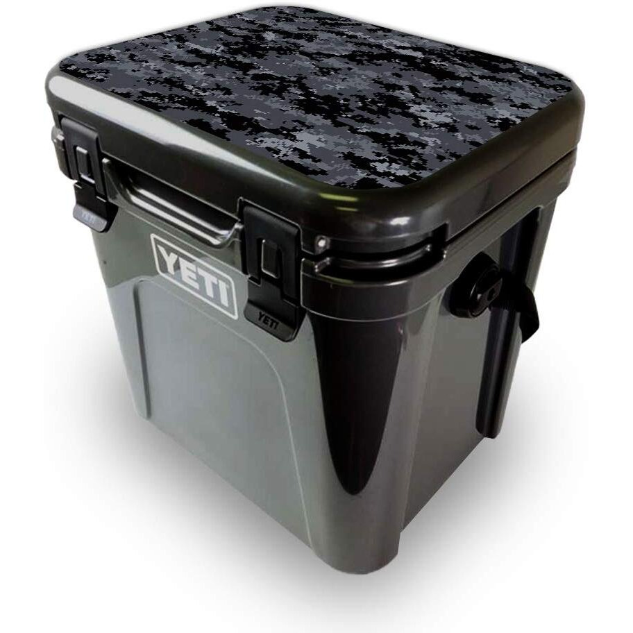 MightySkins YEROA24LID-Digital camo Skin for Yeti Roadie 24 Hard cooler Lid - Digital camo
