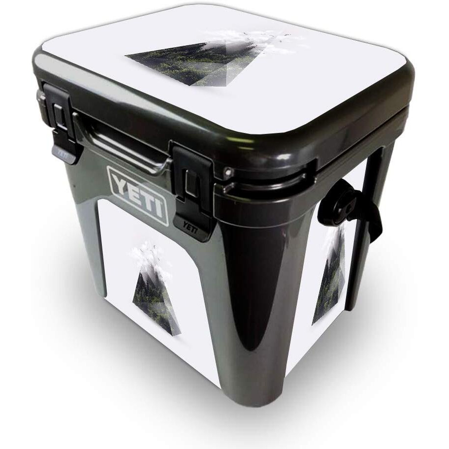 MightySkins YEROAD24-Forest Triangle Skin for Yeti Roadie 24 Hard cooler - Forest Triangle