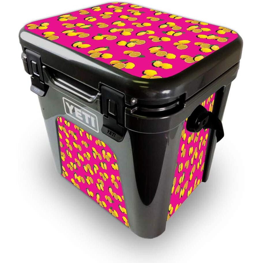 MightySkins YEROAD24-Make Lemonade Skin for Yeti Roadie 24 Hard cooler - Make Lemonade