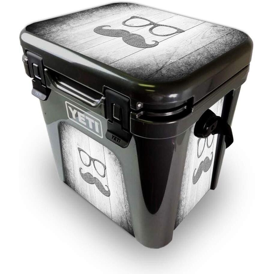 MightySkins YEROAD24-Hipster Skin for Yeti Roadie 24 Hard cooler - Hipster