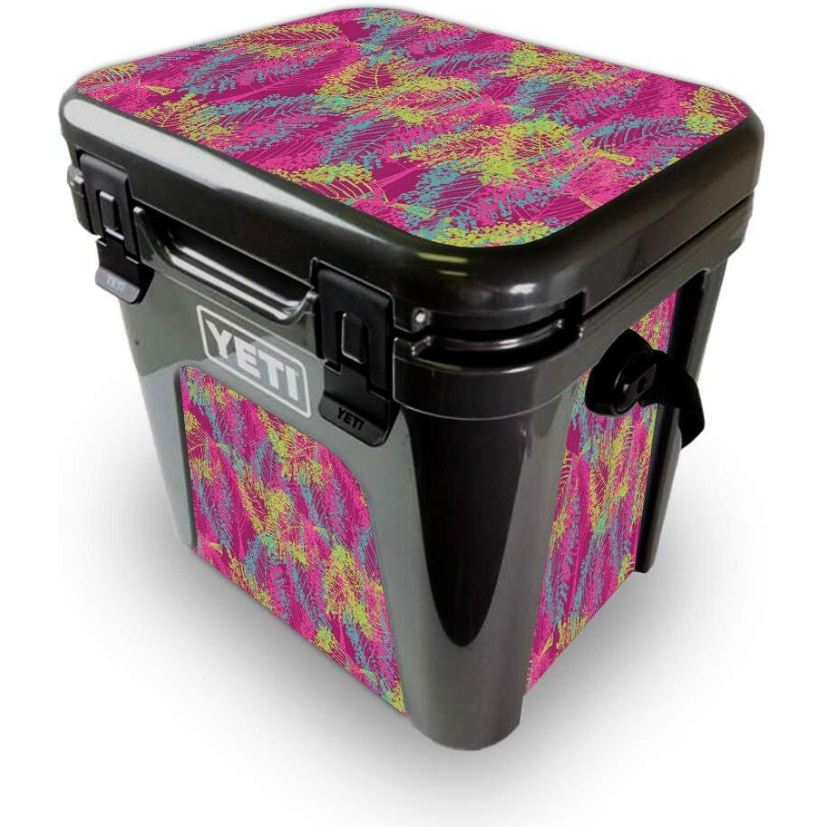 MightySkins YEROAD24-Magenta Summer Skin for Yeti Roadie 24 Hard cooler - Magenta Summer