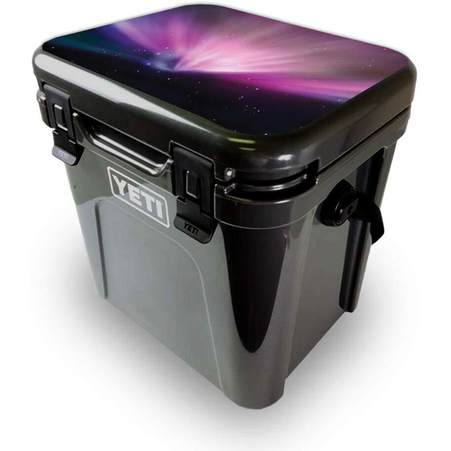 MightySkins YEROA24LID-Spaced Out Skin for Yeti Roadie 24 Hard cooler Lid - Spaced Out