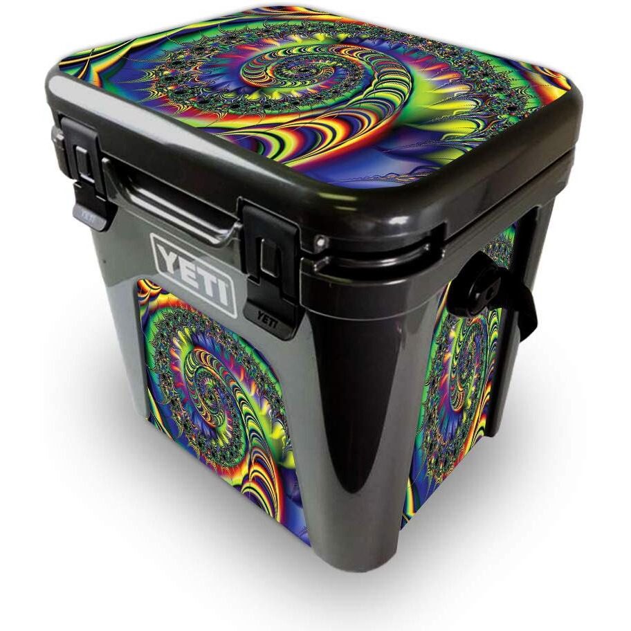 MightySkins YEROAD24-Acid Skin for Yeti Roadie 24 Hard cooler - Acid