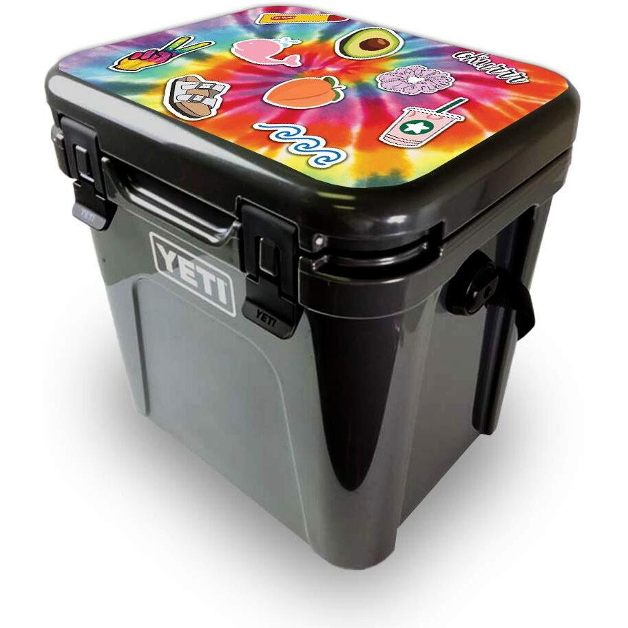 MightySkins YEROA24LID-VScO5 Skin for Yeti Roadie 24 Hard cooler Lid - VScO girl