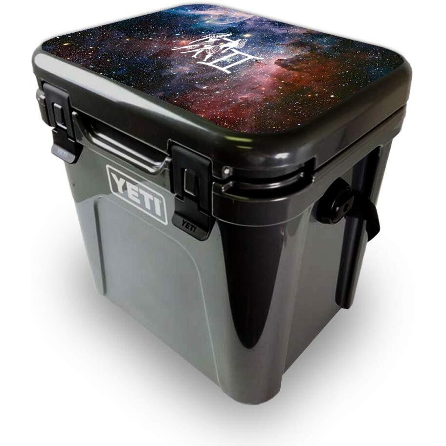 MightySkins YEROA24LID-gemini Skin for Yeti Roadie 24 Hard cooler Lid - gemini
