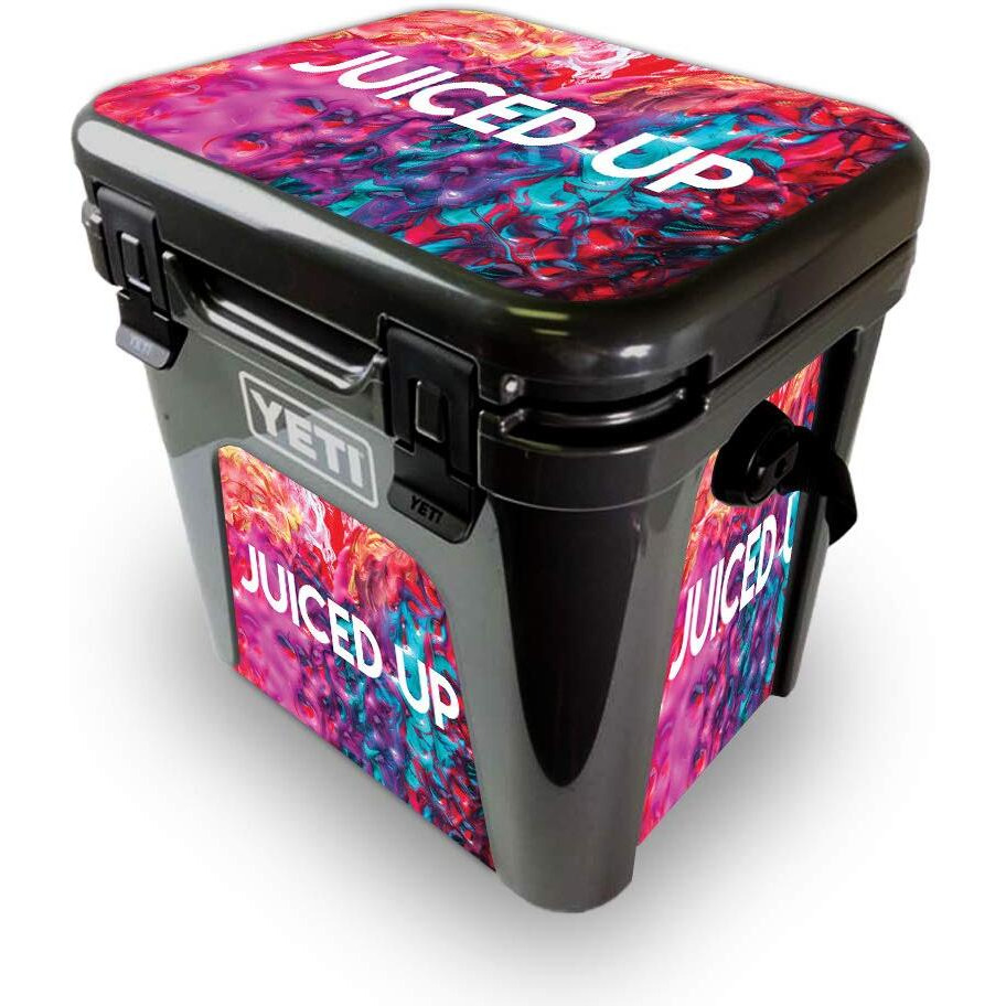 MightySkins YEROAD24-Juiced Up Skin for Yeti Roadie 24 Hard cooler - Juiced Up