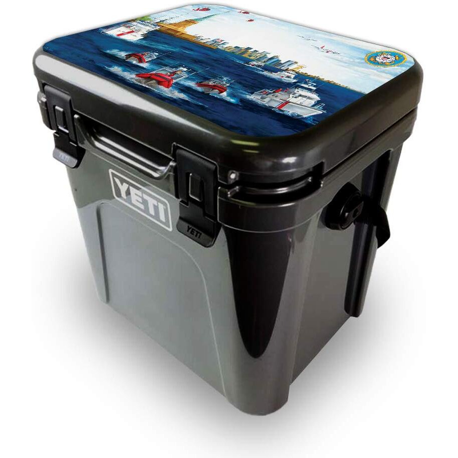 MightySkins YEROA24LID-Standing Watch Skin for Yeti Roadie 24 Hard cooler Lid - Standing Watch