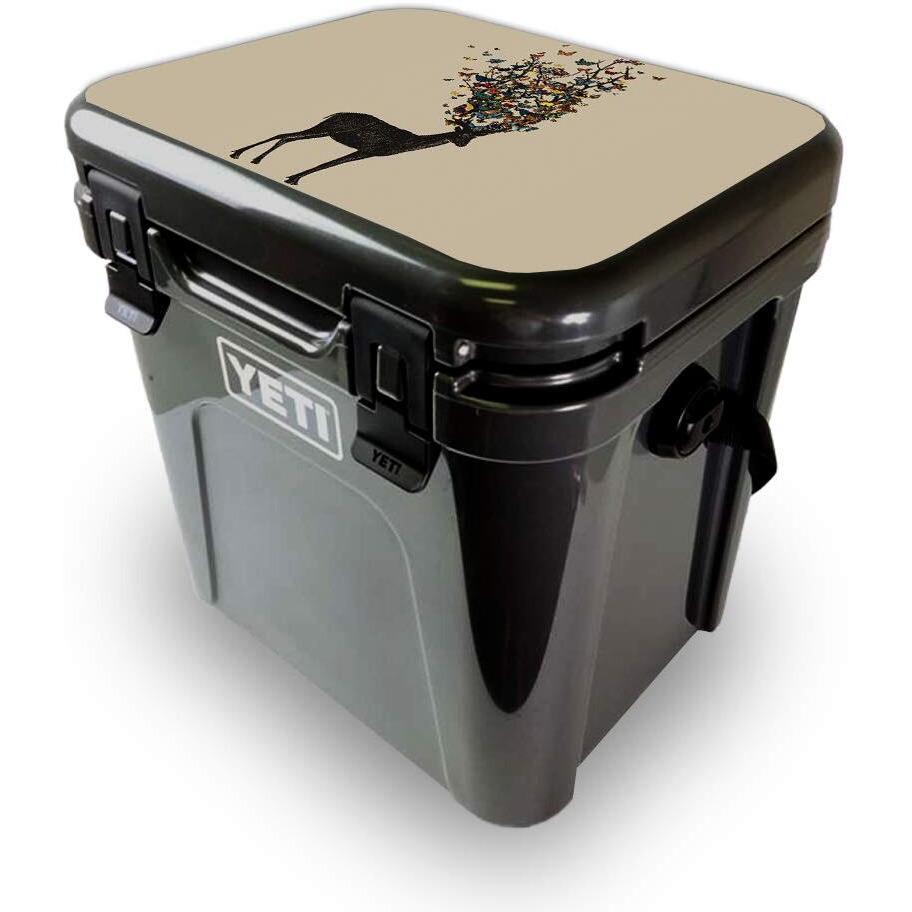 MightySkins YEROA24LID-Wild Nature Skin for Yeti Roadie 24 Hard cooler Lid - Wild Nature