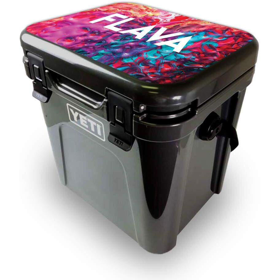 MightySkins YEROA24LID-Flava Skin for Yeti Roadie 24 Hard cooler Lid - Flava