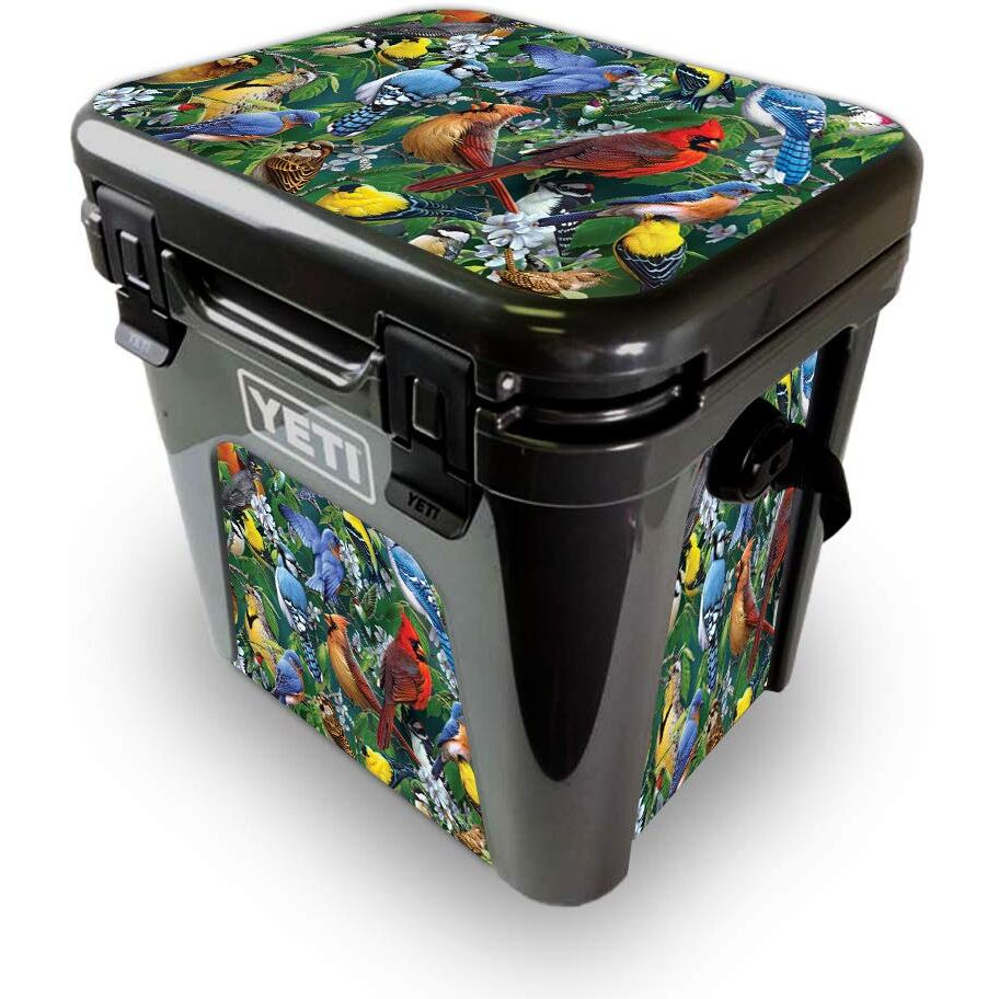 MightySkins YEROAD24-Backyard gathering Skin for Yeti Roadie 24 Hard cooler - Backyard gathering