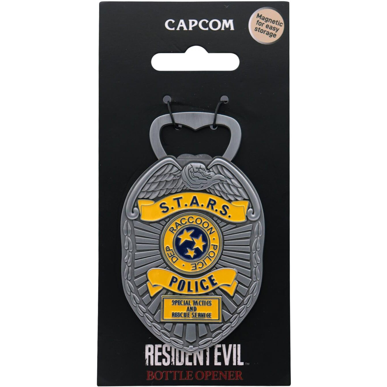 Resident Evil Police Badge Bottle Opener
