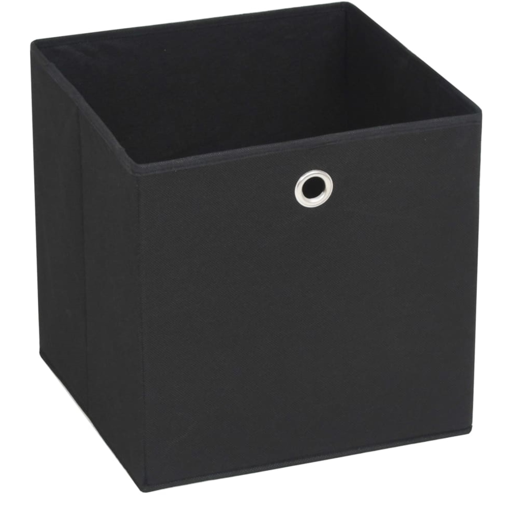 vidaXL Storage Boxes 4 pcs Non-woven Fabric 11&quotx11&quotx11" Black