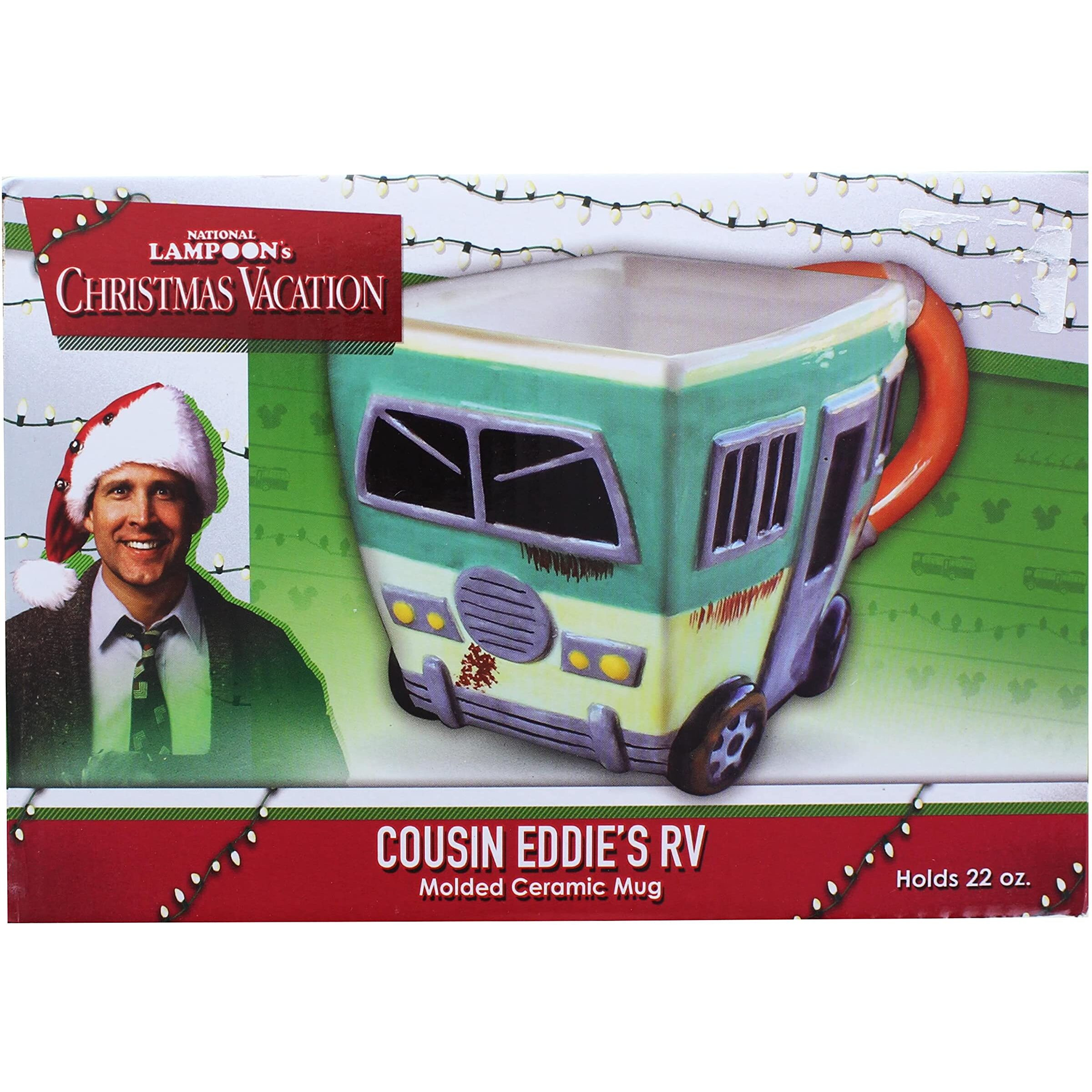 National Lampoons christmas Vacation cousin Eddies RV Molded 22oz ceramic Mug