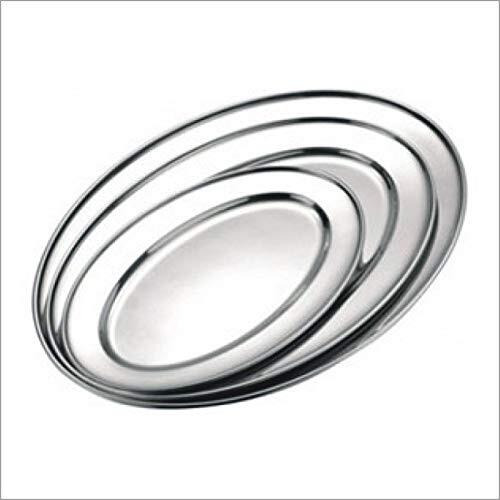 Star Dist 2361 12 in. Stainless Steel Oval Tray