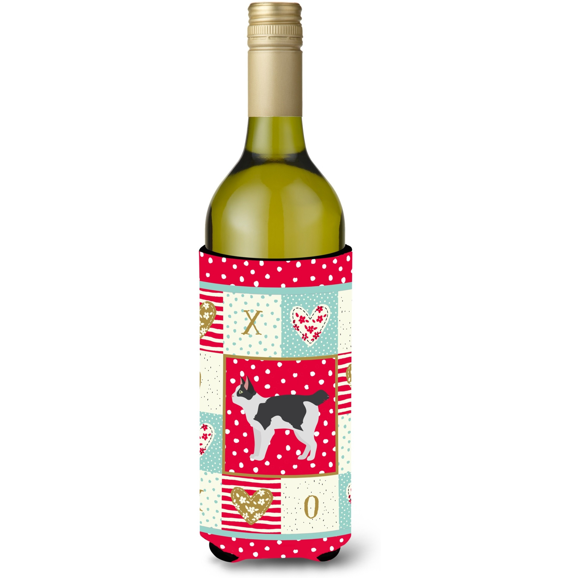 Japanese Bobtail Cat Love Wine Bottle Hugger CK5627LITERK