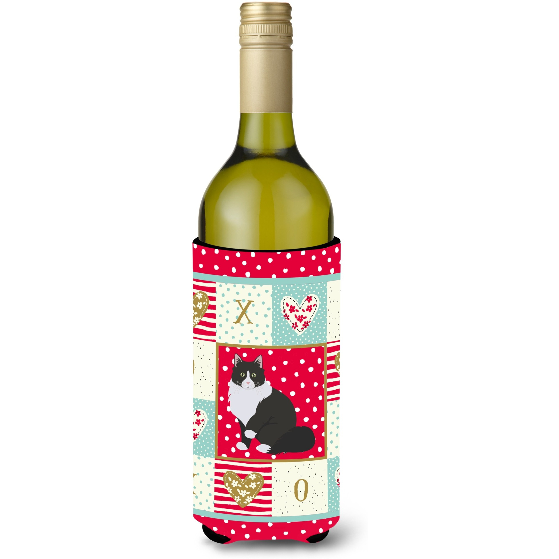 Siberian Forest Cat Love Wine Bottle Hugger CK5788LITERK