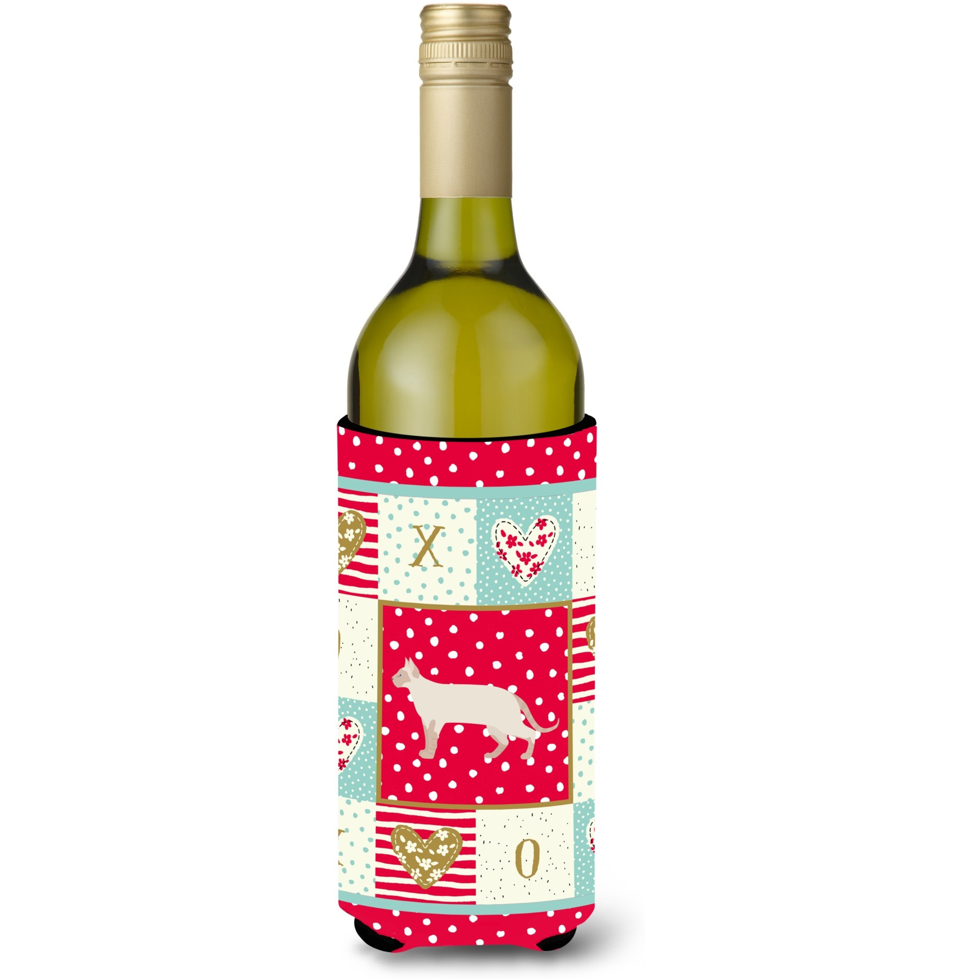Tonkinese 2 Cat Love Wine Bottle Hugger CK5724LITERK