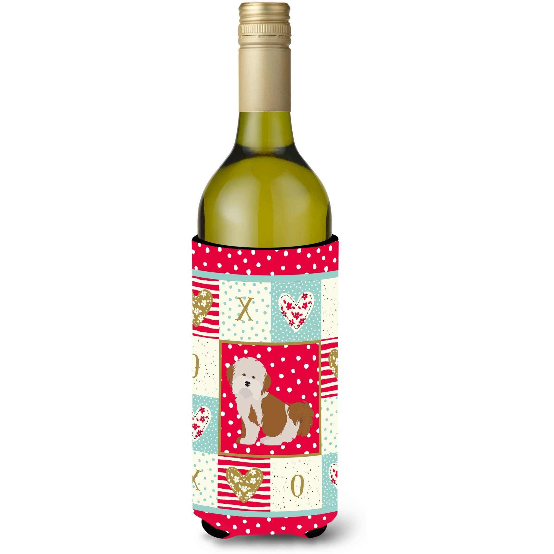 Havanese 2 Love Wine Bottle Hugger CK5842LITERK
