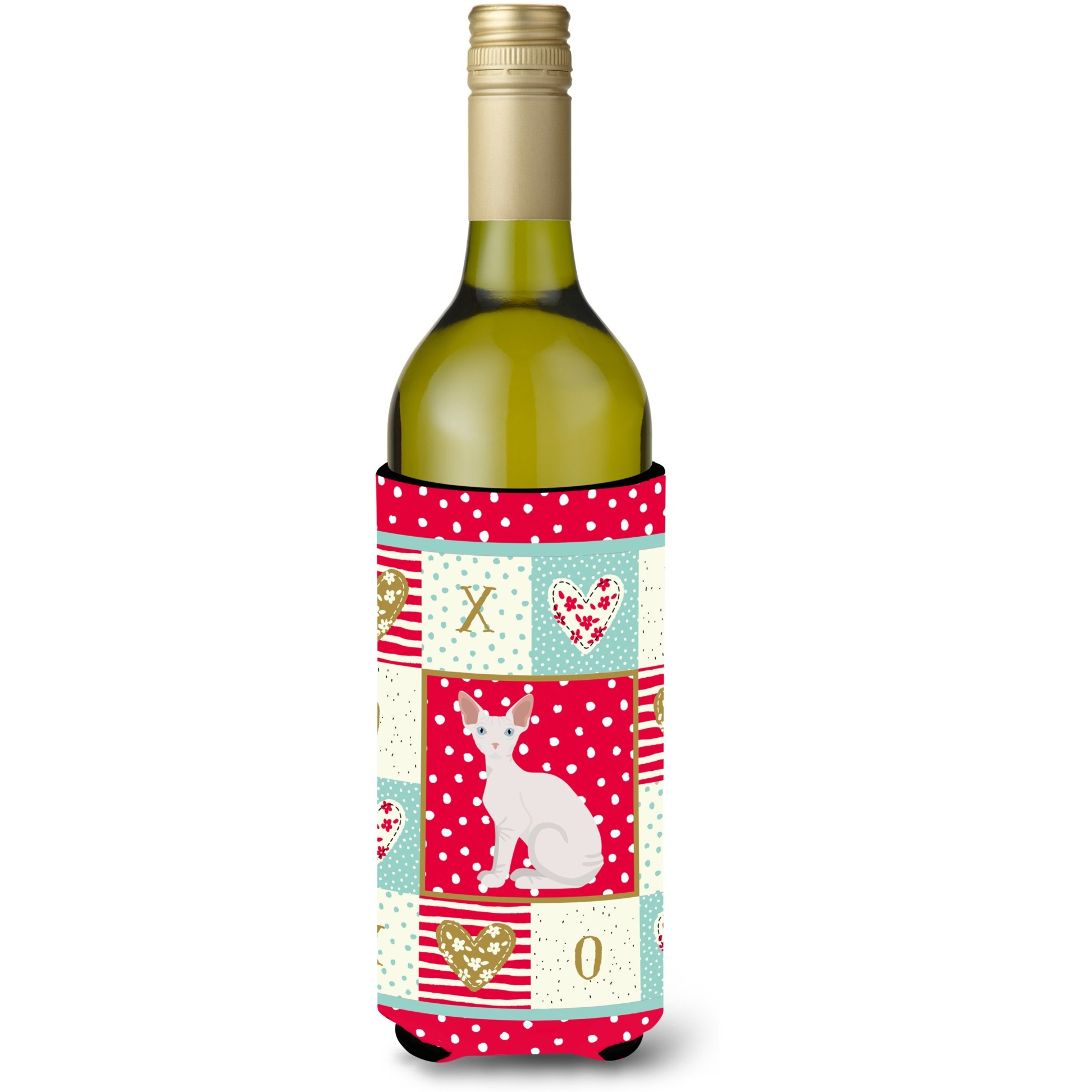 Sphynx Cat Love Wine Bottle Hugger CK5794LITERK