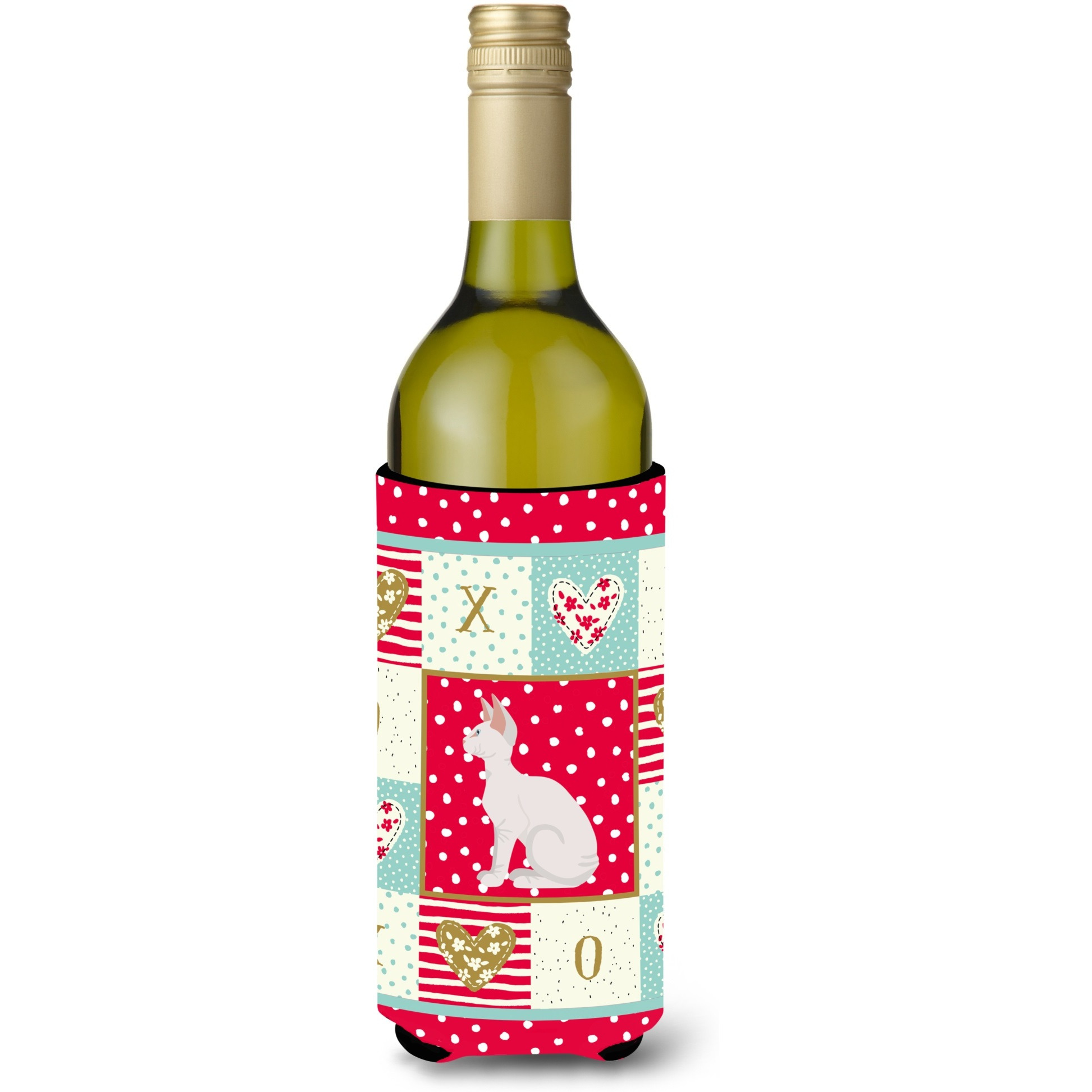 Sphynx 3 Cat Love Wine Bottle Hugger CK5796LITERK