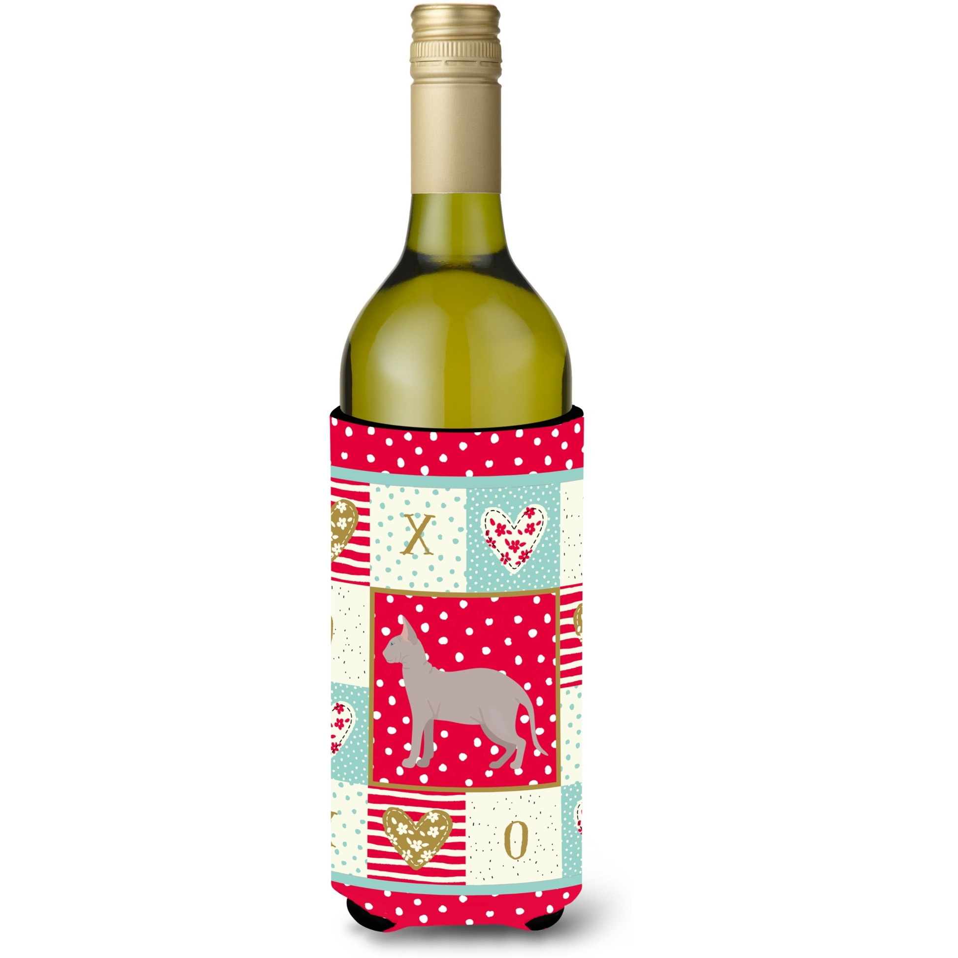 Don Sphynx Cat Love Wine Bottle Hugger CK5598LITERK