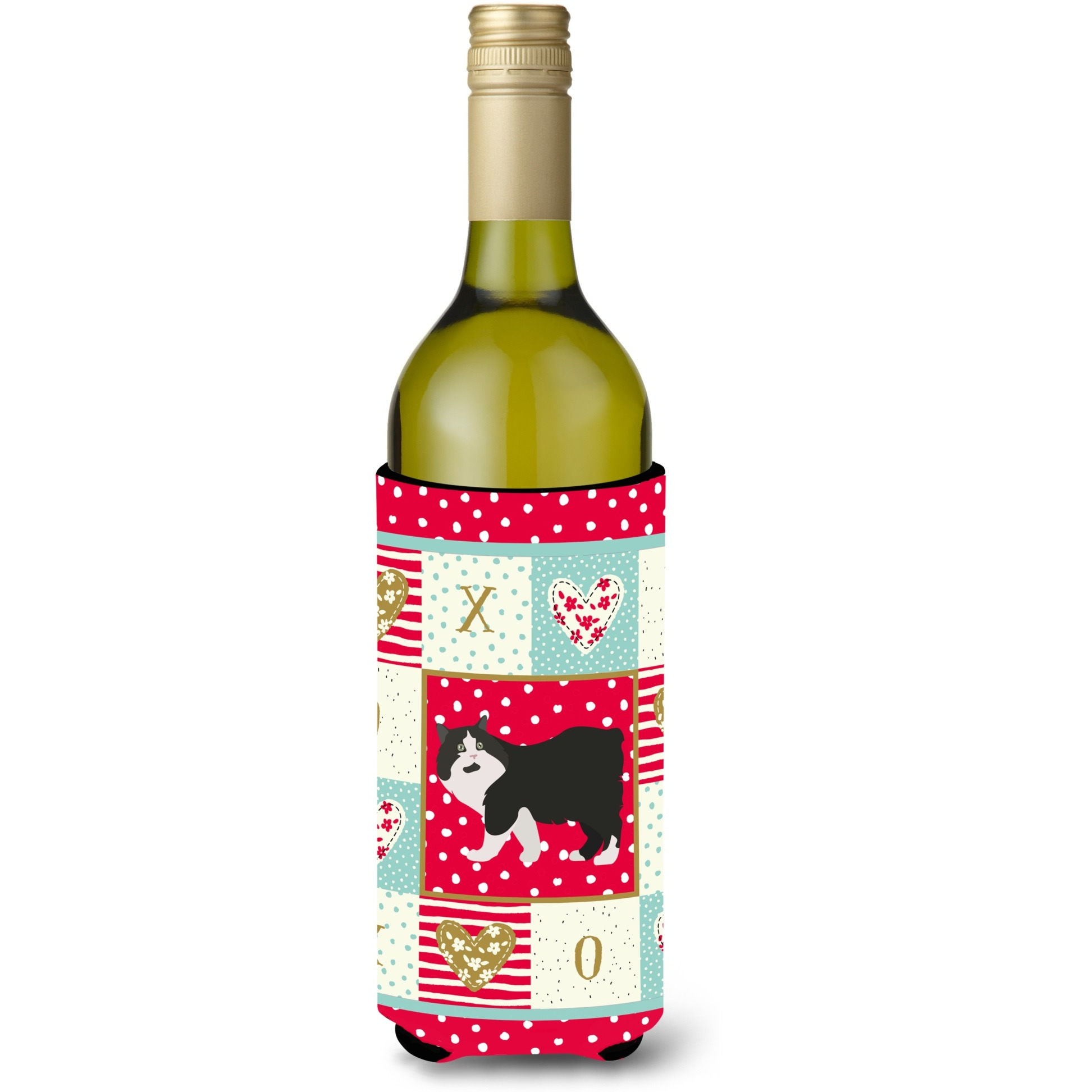 Cymric Cat Love Wine Bottle Hugger CK5593LITERK