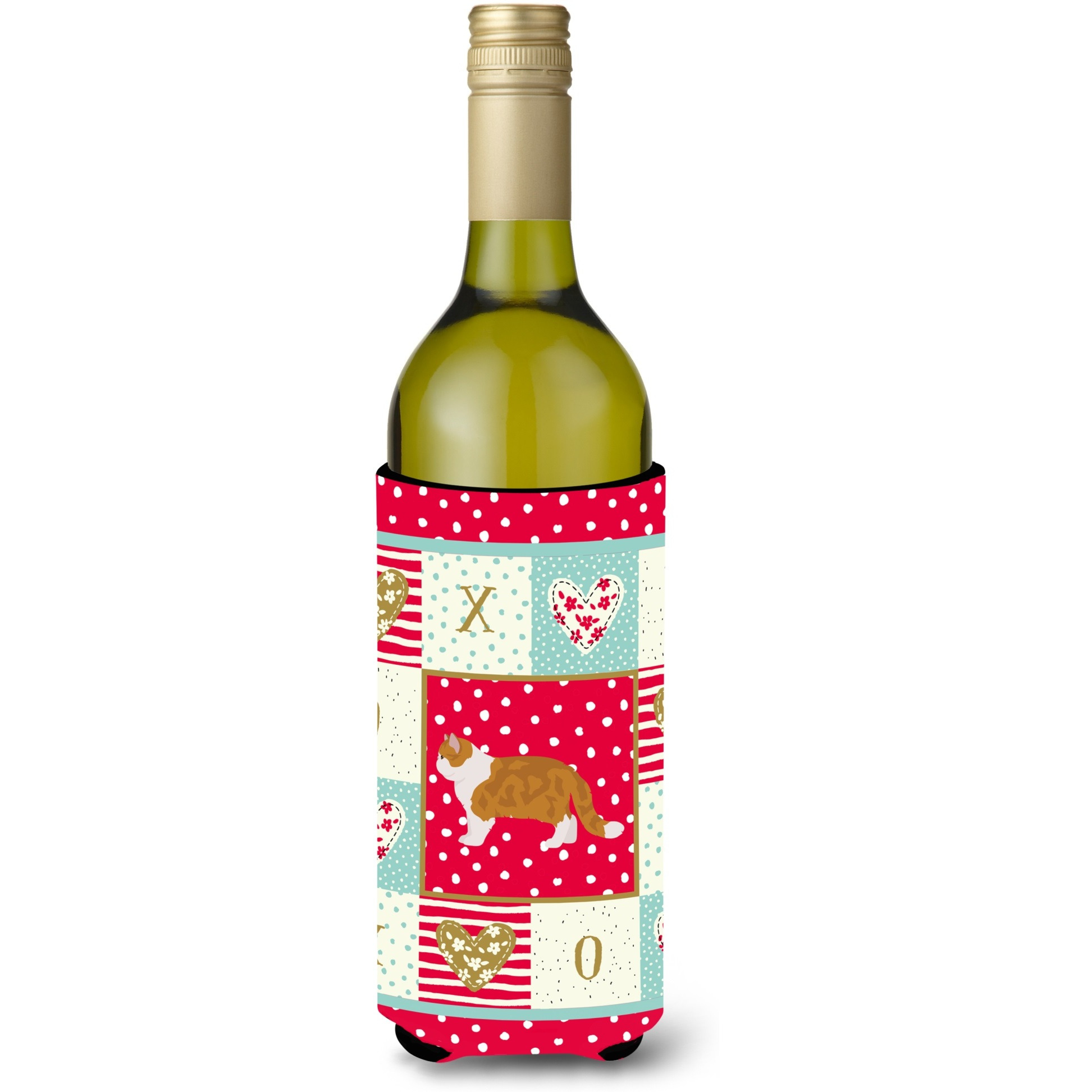 Exotic Shorthair 1 Cat Love Wine Bottle Hugger CK5614LITERK