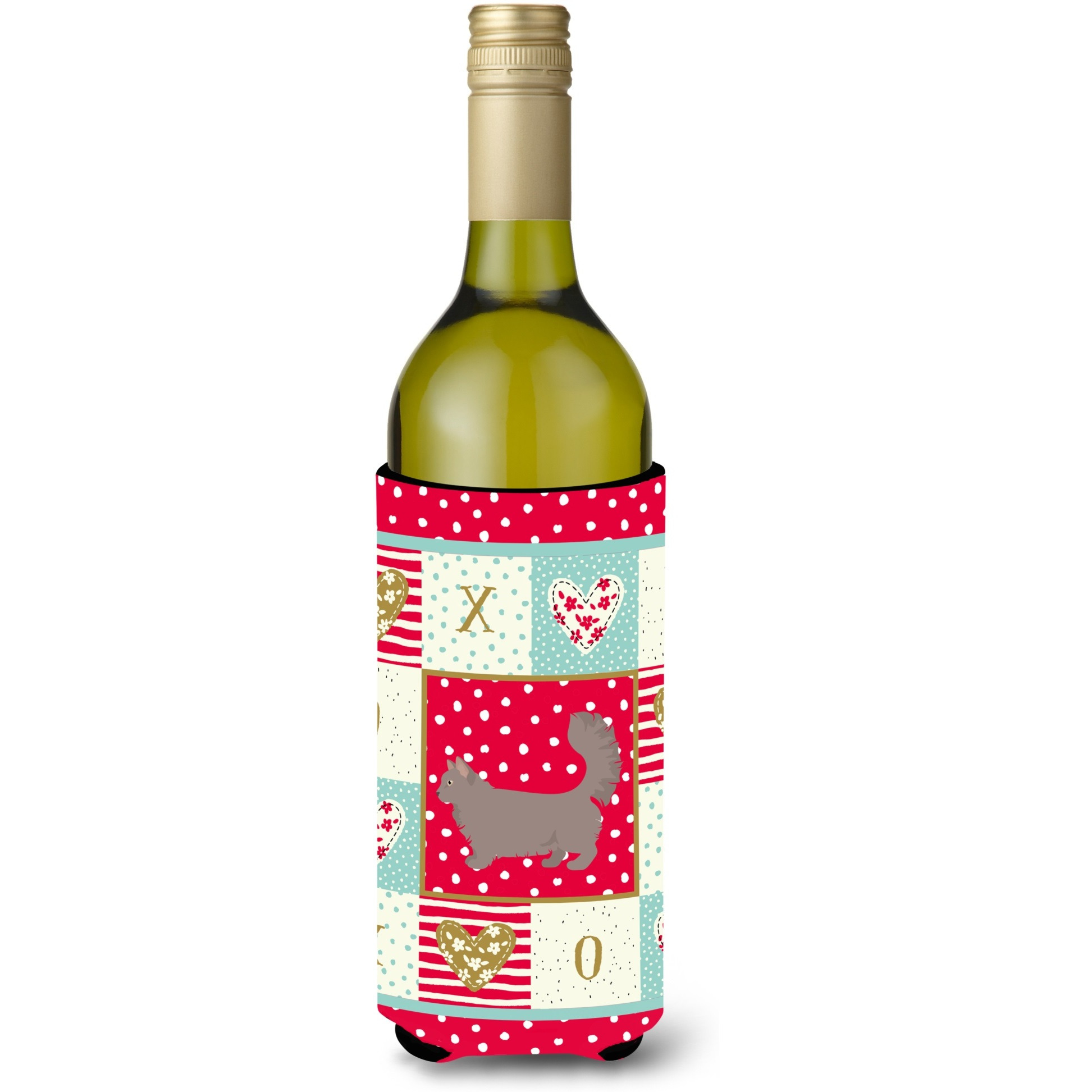 Skookum 2 Cat Love Wine Bottle Hugger CK5712LITERK