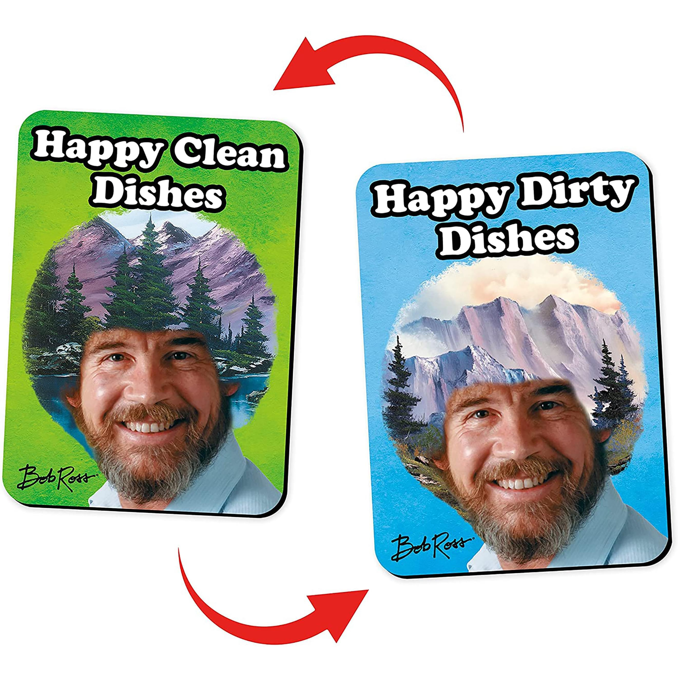 Bob Ross Double Sided Dishwasher Magnet
