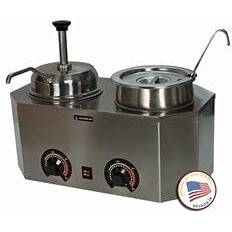 Pro-Deluxe Warmer-Dual with Ladle and Pump