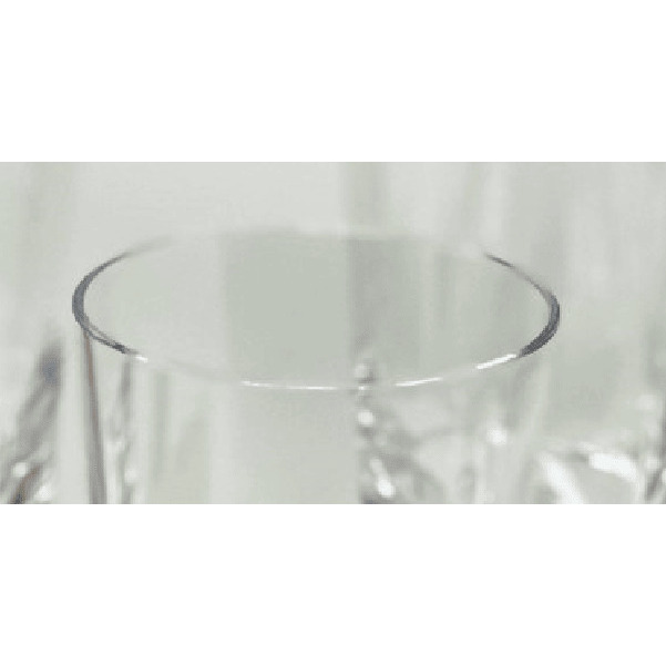 Designer Acrylic Oval Halo clear Wine glasses Set of 4 (12oz), Premium Quality Unbreakable Stemmed Acrylic Wine glasses for All Purpose Red or White Wine(D0102H5L7X6)