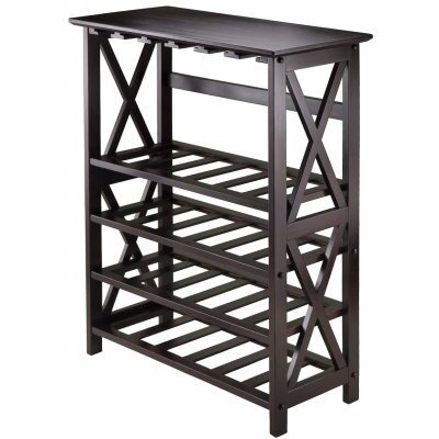 Rio Wine Rack  24-Bottle  glass Hanger