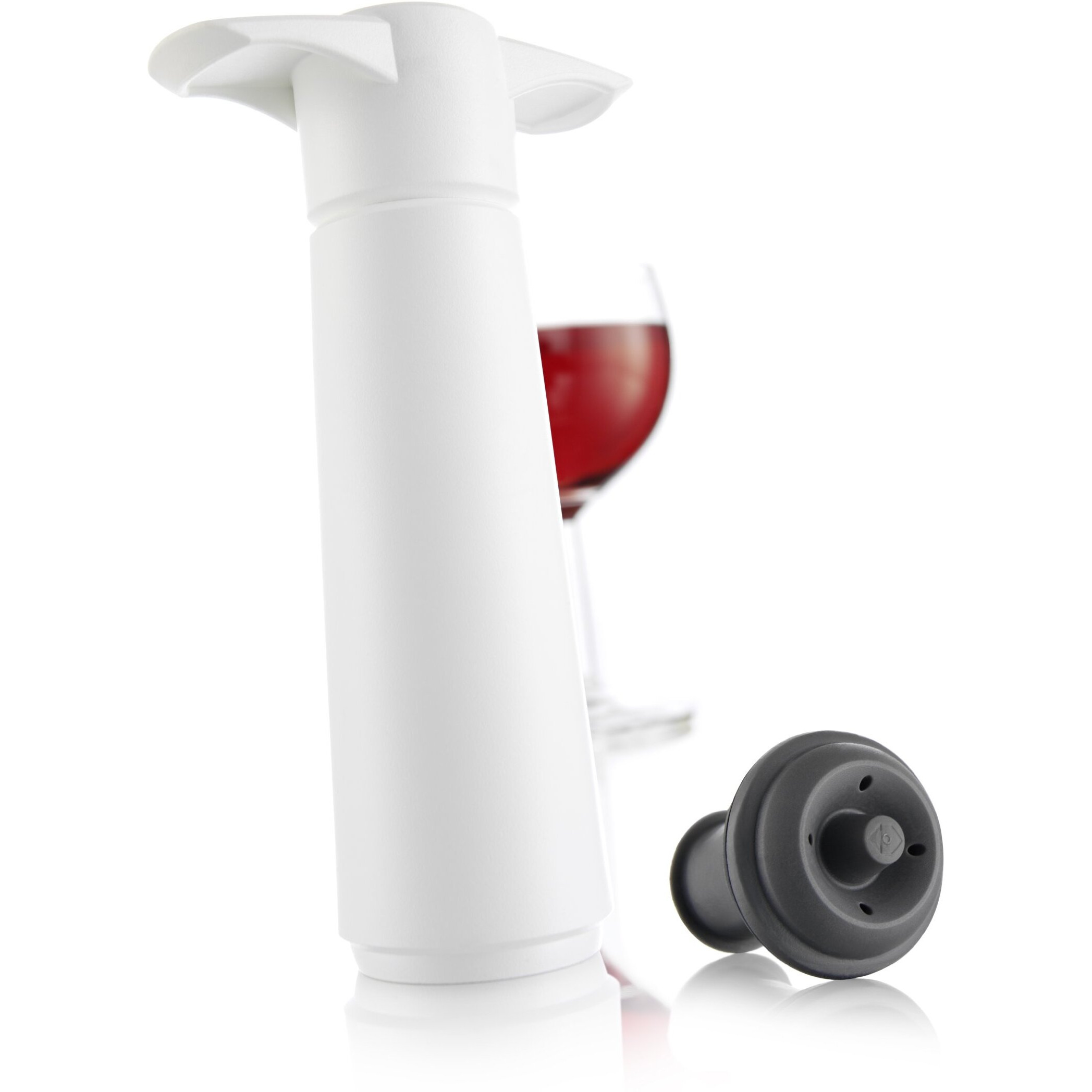 Wine Saver Blister&44 White - 1 Pump & 1 Stopper