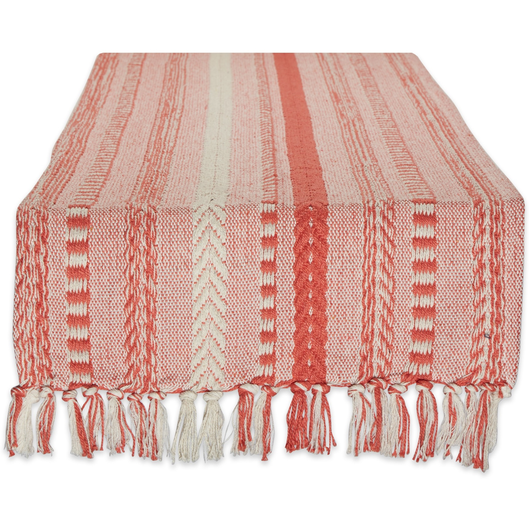 DII Spice Braided Stripe Table Runner 15x72