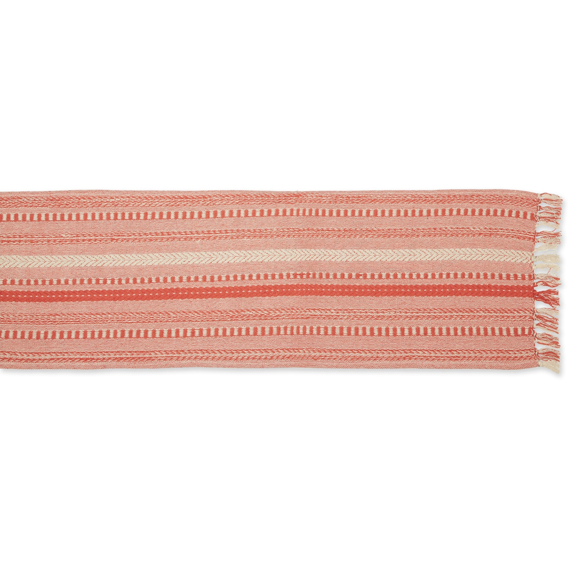 DII Spice Braided Stripe Table Runner 15x72