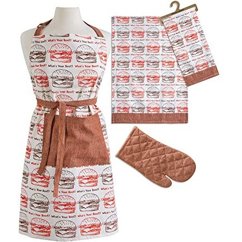 Set of Three Whats Your Beef Kitchen Essentials Set