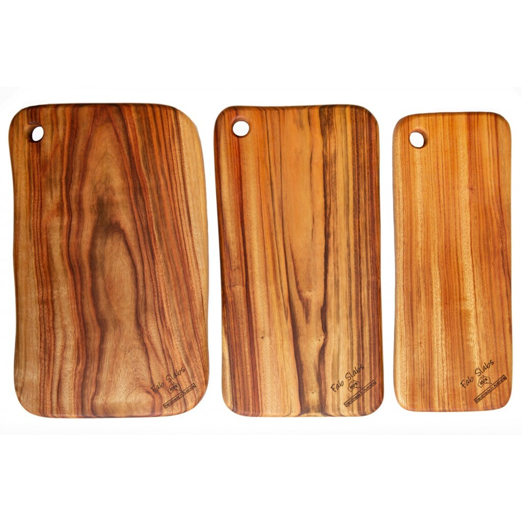 Natural Rounded Rectangle Anti-Bacterial Cutting Board