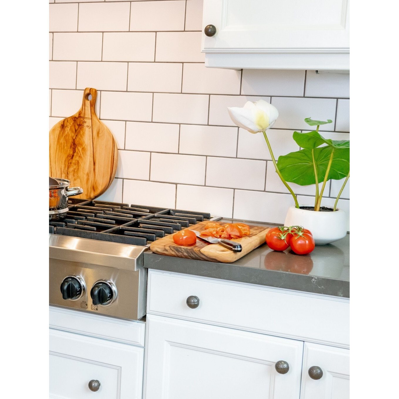 Natural Rounded Rectangle Anti-Bacterial Cutting Board